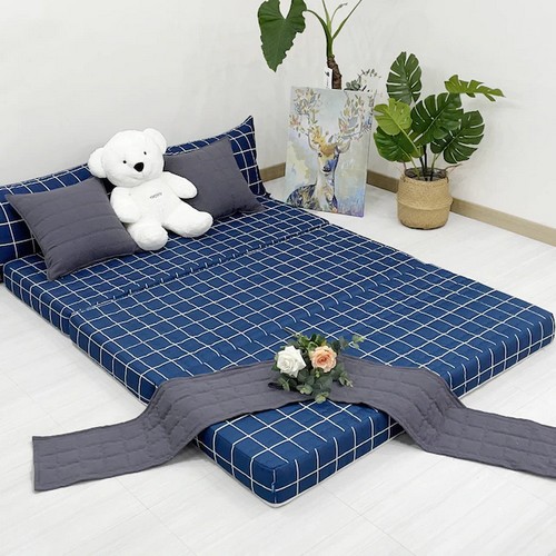 메모리폼 3단 접이식 토퍼 매트리스 S