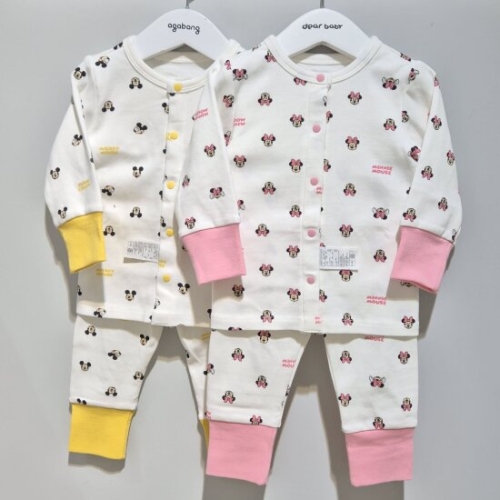 아가방 디즈니 미키 미니 윙크 배앓이 상하세트 79R517651_이미지