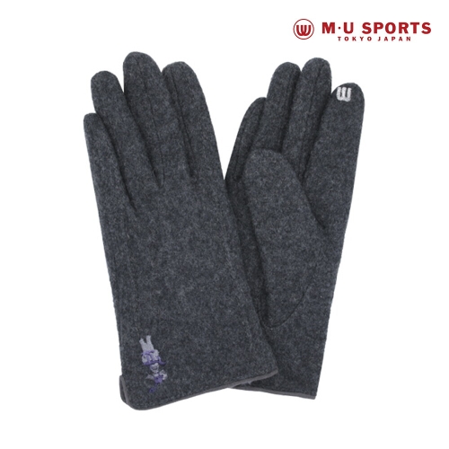 엠유 장갑 M.U 커플 뮤앤라피 여성 모장갑 MN-45302