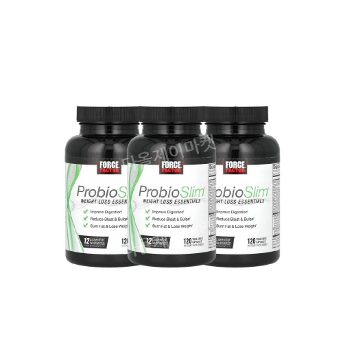 포스팩터 ProbioSlim 체중 감량 에센셜스 120캡슐 (3개)
