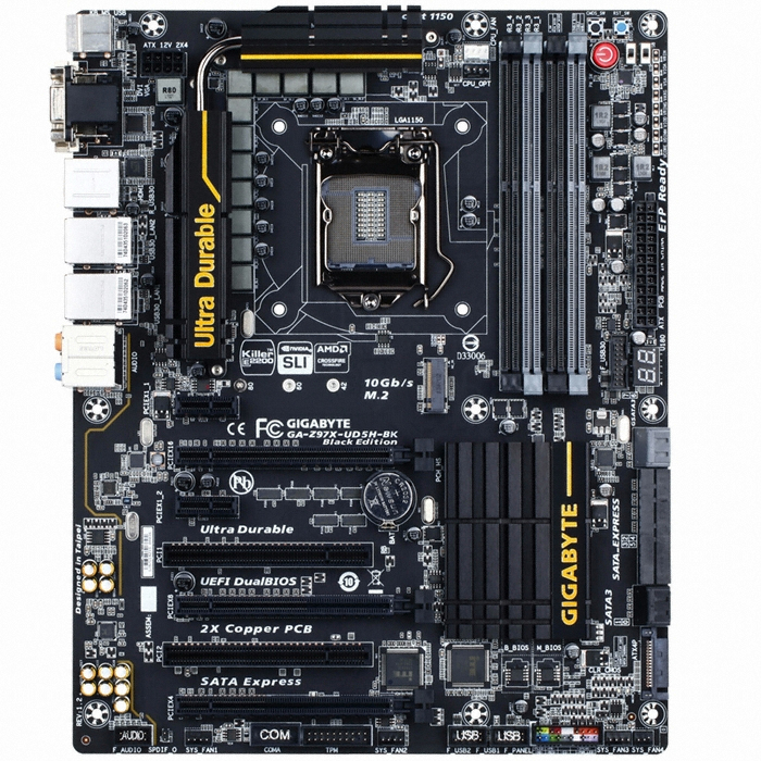 GIGABYTE GA-Z97X-UD5H-BK 블랙에디션 제이씨현_이미지