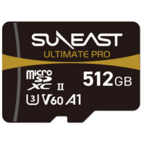 SUNEAST ULTIMATE PRO UHS-II V60 MicroSD (512GB)