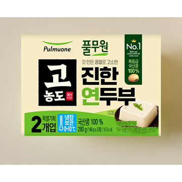 풀무원  고농도 진한 연두부 140g[6개]