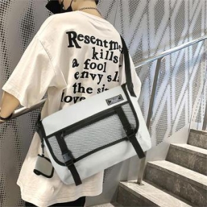 라일리 Rly 남자 학생 캐주얼 크로스백 메신저백 개강룩 스트랩끈 S9552127_이미지