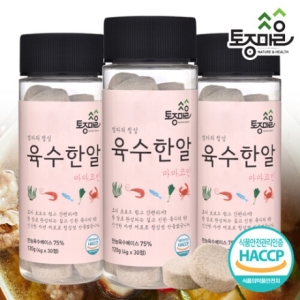 토종마을 마마코인 육수한알 120g(4gx30입) (3개)_이미지