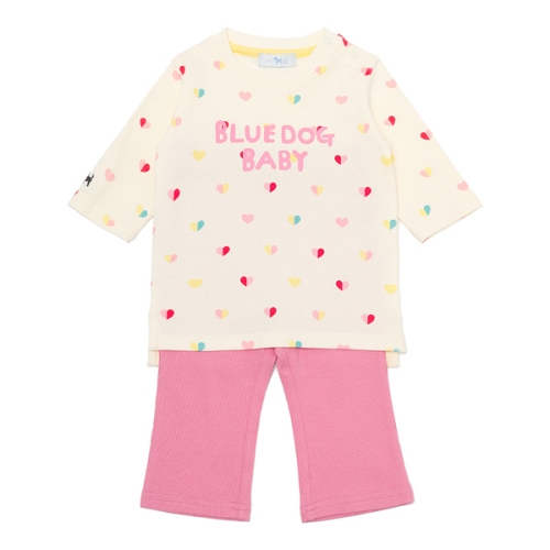 서양네트웍스 블루독베이비 멀티하트7부상하복 PK 4517067227 외출복_이미지