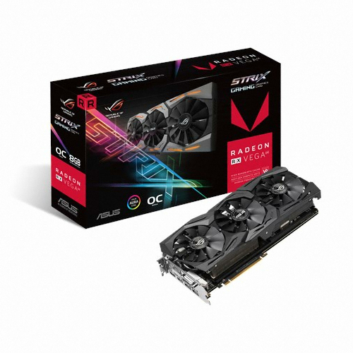 ASUS ROG STRIX �󵥿� RX Vega 64 O8G GAMING HBM2 8GB