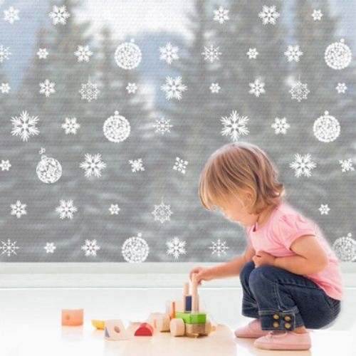 북유럽 스타일 5.5mm 단열 뽁뽁이 눈꽃 5m