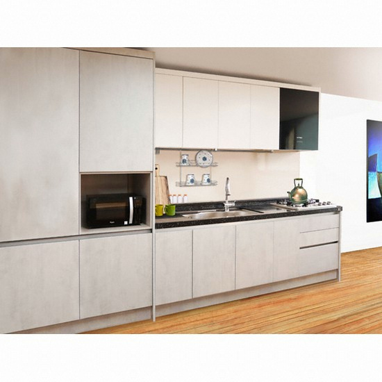 일루노 그로테 시스템 싱크대 ㄱ자+키큰장 (~3.6m)_이미지