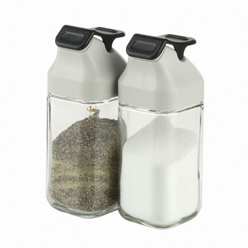 시노글라스 ㅤ원터치 양념병 블랙 80ml (8개)_이미지