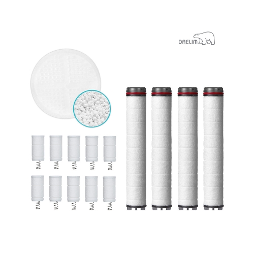 대림바스 디클린 멀티필터 샤워기 (본체 1개 + 세면용필터탭 + 필터 4개)