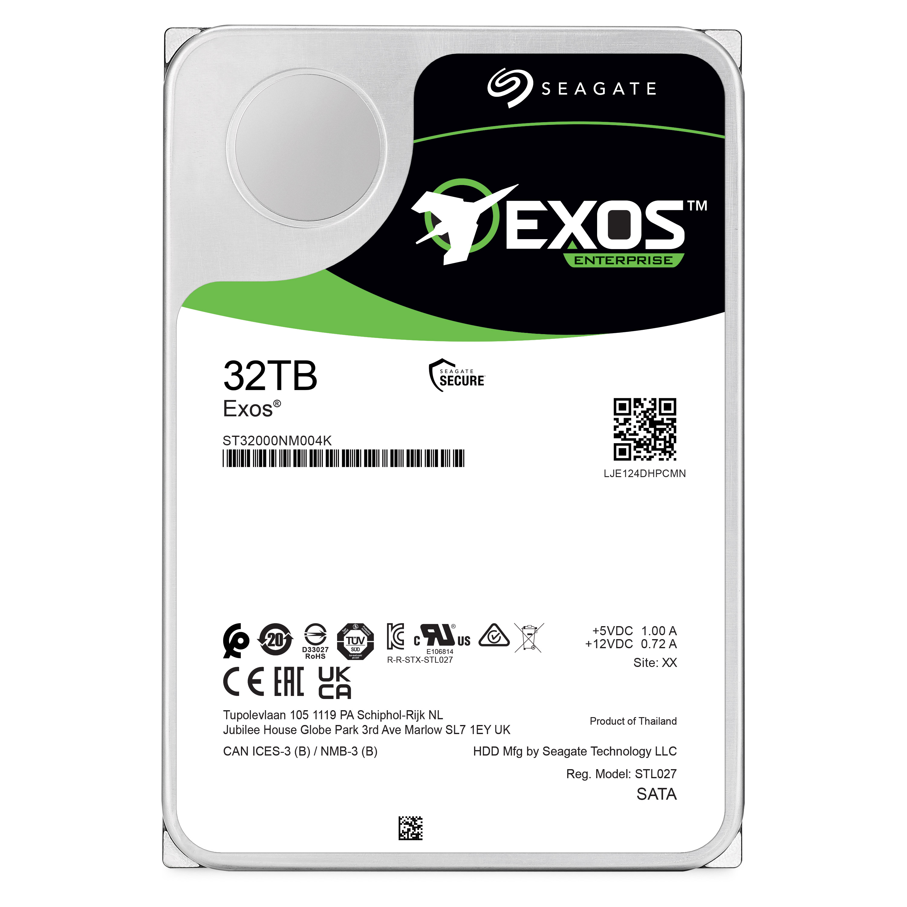 Seagate Exos 7200/512M