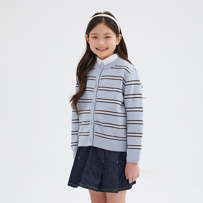 오키즈 스파 키즈 스트라이프 카디건 SPCKG11KU2