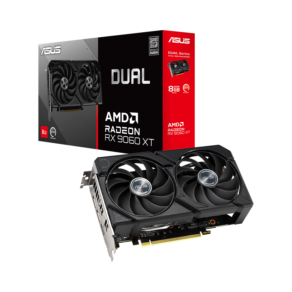 ASUS DUAL 라데온 RX 9060 XT D6 8GB 대원씨티에스_이미지