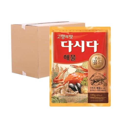 다시다 명품 골드 해물 100g