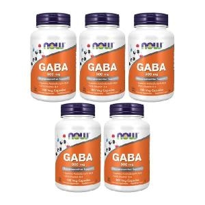 나우푸드 가바 500mg 100캡슐 (5개)_이미지