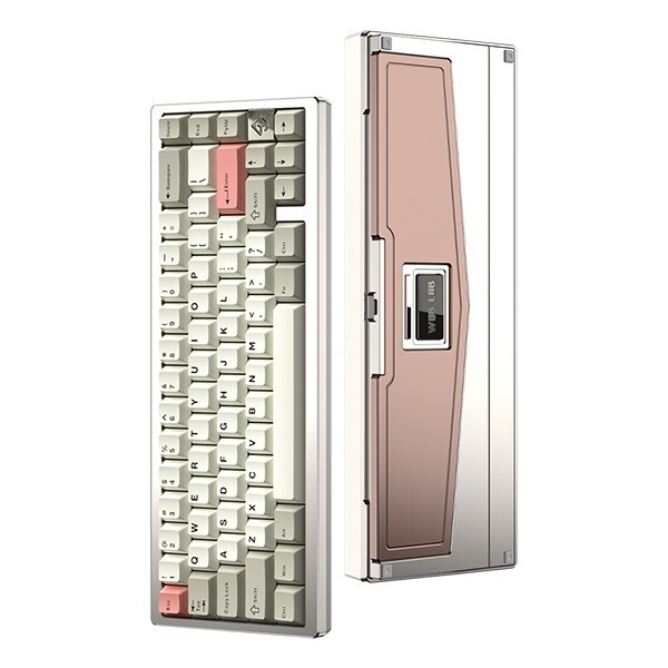 WOBKEY WOB ZEN65 Ultra 유무선 기계식 (웜실버)_이미지