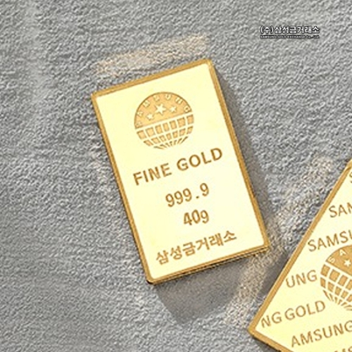 삼성금거래소 포나인 골드바 40g이미지입니다. 누르면 해당 게시물로 새창이동합니다.