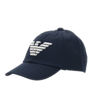 엠포리오아르마니 주니어 로고 커브 브림 베이스볼 캡 4046833F930 00035_이미지