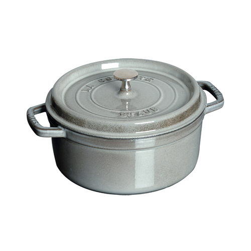 스타우브 원형 꼬꼬떼 그레이(ST102018) (12cm)_이미지