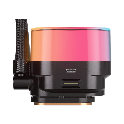 CORSAIR iCUE LINK TITAN 360 RX LCD (블랙)_이미지