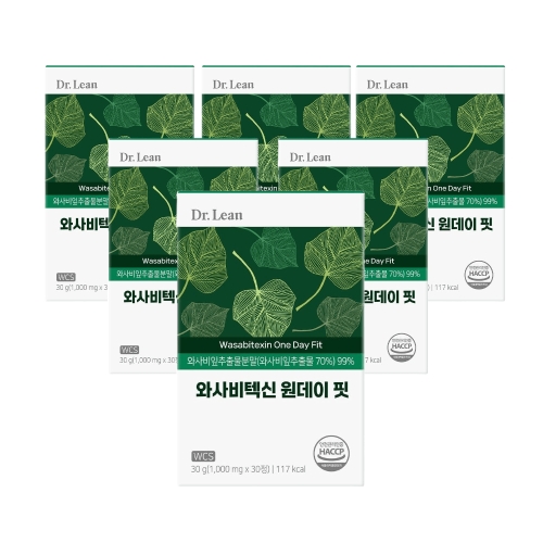 닥터린 와사비텍신 원데이 핏 30정 (6개)