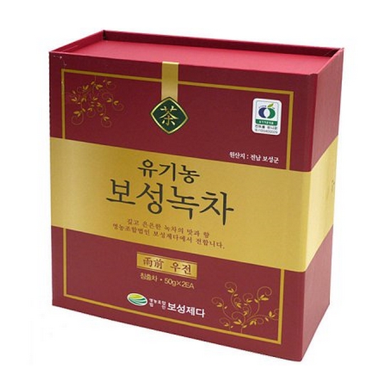 보성제다 유기농 보성녹차 우전 50g (2개)_이미지