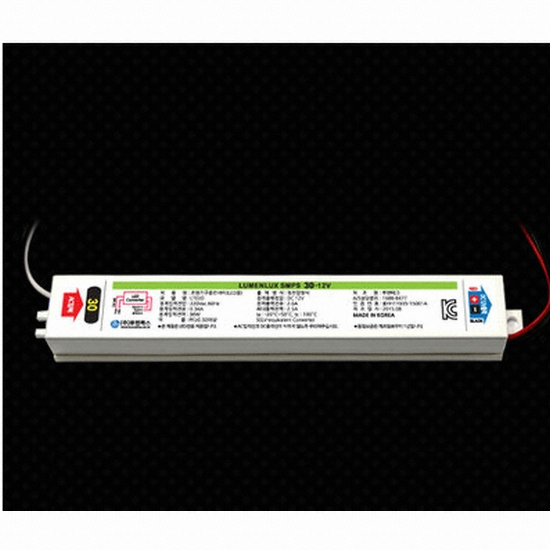루멘룩스 LED SMPS 방수 안정기 30W_이미지