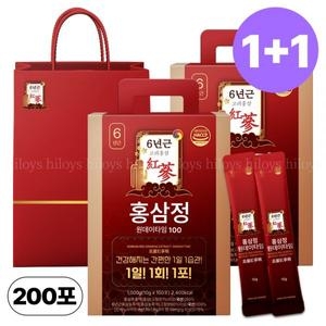 [불명] 홍삼정 원데이타임 100 100포 (2개)