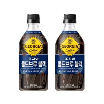 코카콜라음료 <b>조지아</b> 콜드브루 블랙 470ml