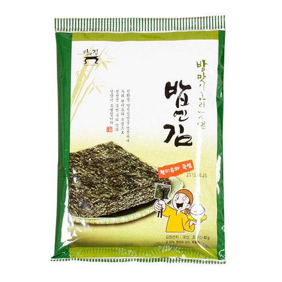 밥엔김 밥맛이 그리울땐 밥엔김 30g (10개)_이미지