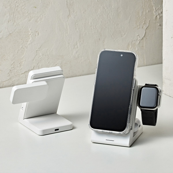 23W 3in1 맥세이프 폴더블 무선충전 거치대