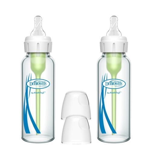 펜타존 닥터브라운 내로우넥 옵션스 플러스 유리젖병 250ml (2개)