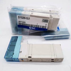 SMC 24V 5 방향 솔레노이드 밸브 SY5200-5U SY500-5U SY300-5U SY3200-5U SY_이미지
