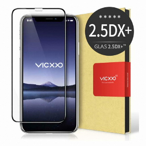 VICXXO 아이폰X/XS 2.5DX 플러스 풀커버 방탄 액정 보호필름 (액정 1매)