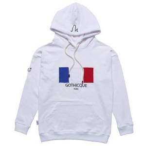  고디크 france patchwork hoodie G7SA23U80