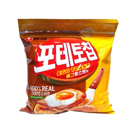농심 포테토칩 에그토스트맛 260g (1개)_이미지