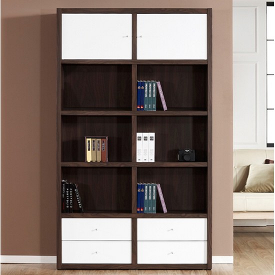 우아미가구 트라움 5단 수납책장 (118cm)_이미지