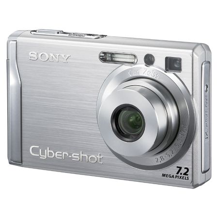 SONY 사이버샷 DSC-W80 실버 (정품)_이미지