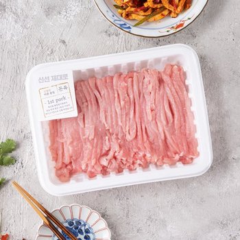 성진본고기 소 국내산돈등심잡채용