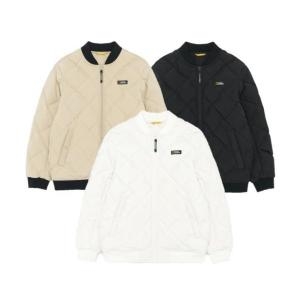 키즈 패딩 K234UDW030 다이아 경량 덕 다운 점퍼 IVORY