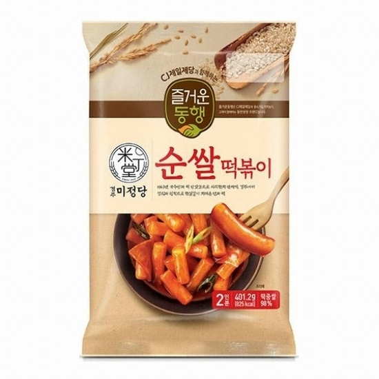 CJ제일제당 즐거운동행 미정당 순쌀떡볶이 401.2g (2개)_이미지