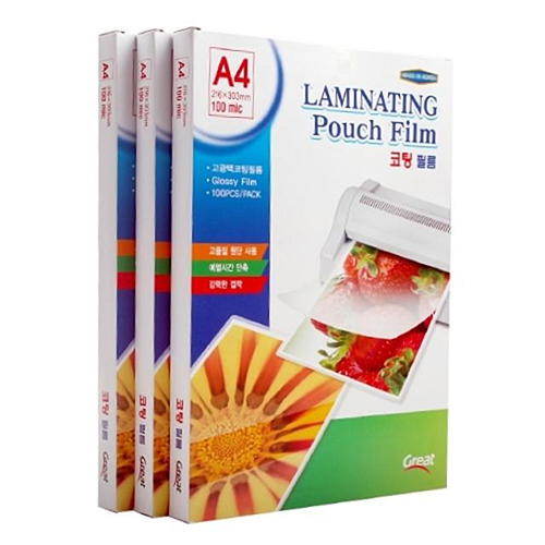그레이트문구 그레이트 A4 150mic (100매)_이미지