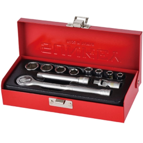 썬키 1/4인치 소켓렌치세트 SSR-12 (12pcs)