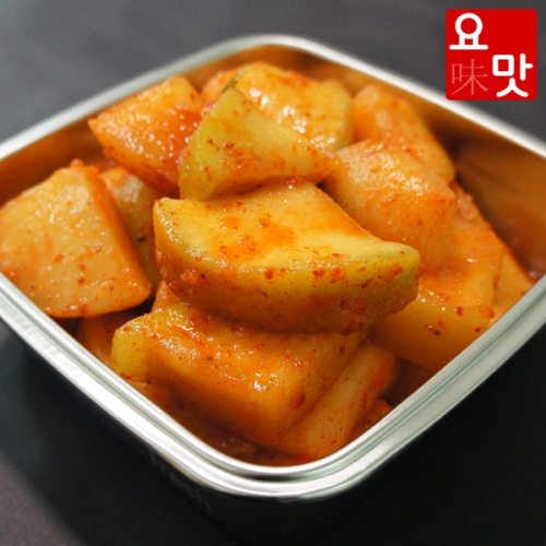 푸드앰프 요맛김치 감칠맛이 풍부한 전라도 석박지 1kg (1개)_이미지