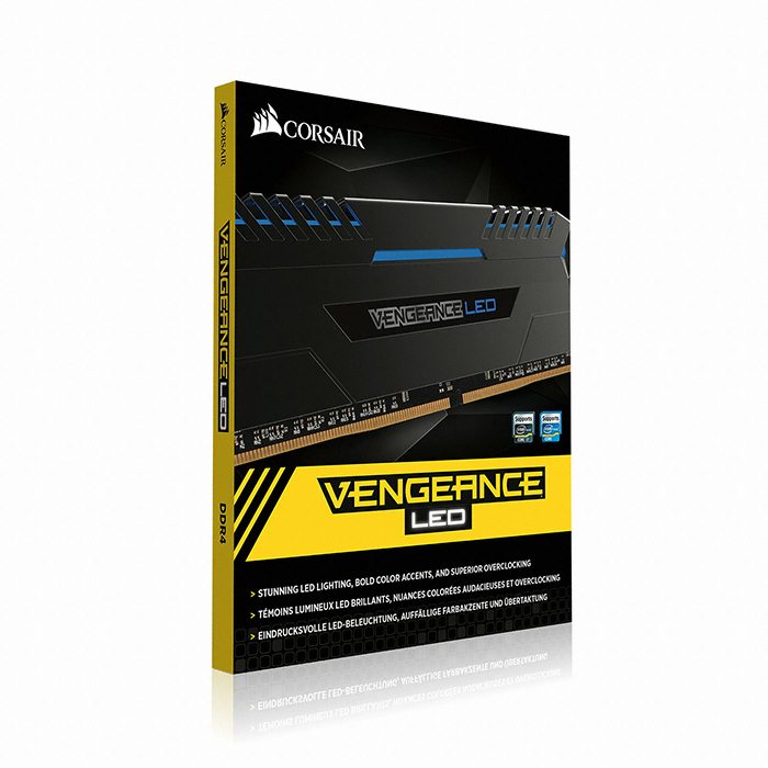 CORSAIR DDR4-3200 CL16 VENGEANCE LED ���� ��Ű��