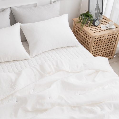  효재 빛솔 워싱 인견 여름 침구세트 [퀸 Q/킹 K]