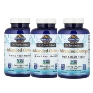 가든오브라이프 Dr. Formulated 어드밴스드 오메가 180캡슐 (3개)_이미지