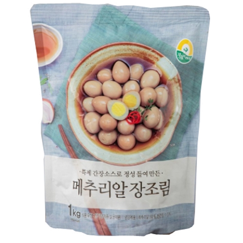 풍림푸드 메추리알 장조림 1kg (1개)