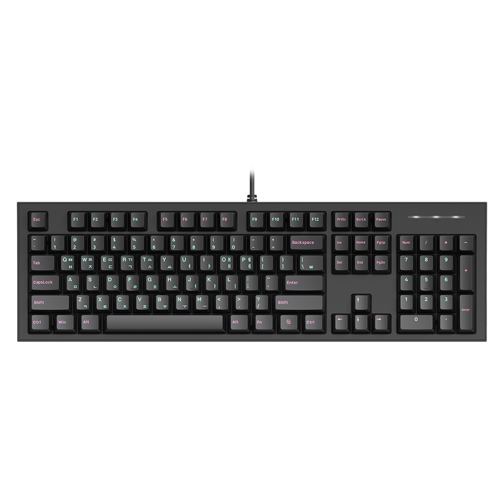 COX CK01 PBT 마이애미 나이트 에디션 게이밍 기계식 (청축)